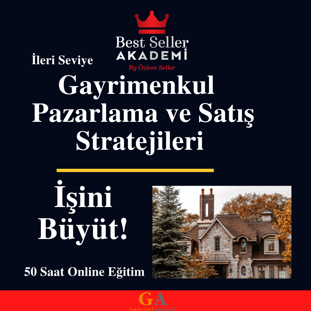 İleri Gayrimenkul Pazarlama ( İşini Büyütmek, Kendi Emlak Ofisini Açmak İsteyenlere Özel) 