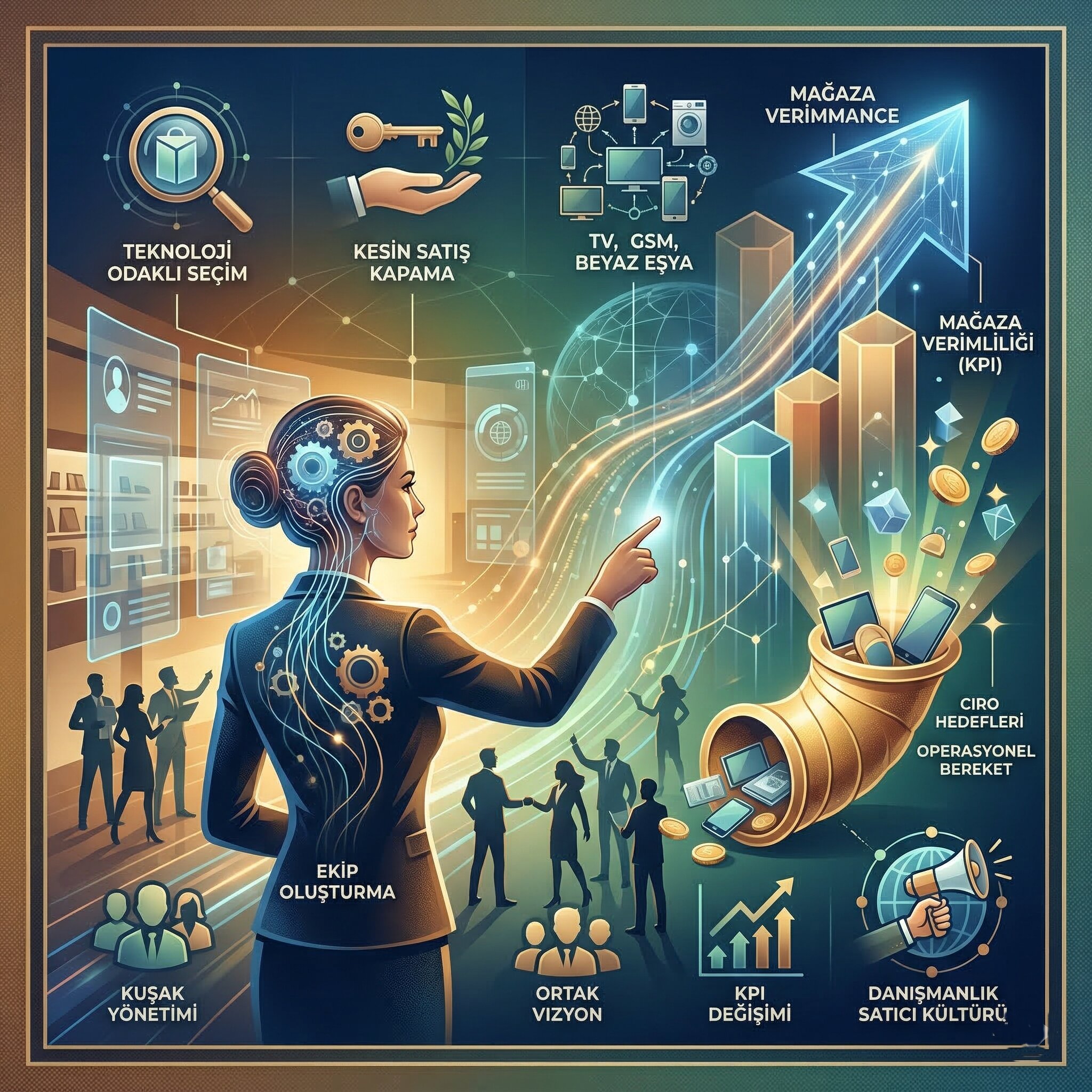 Teknoloji Perakendesinde Yüksek Performanslı Liderlik